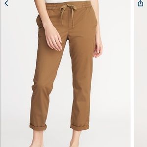 Khaki Pull-On Chinos